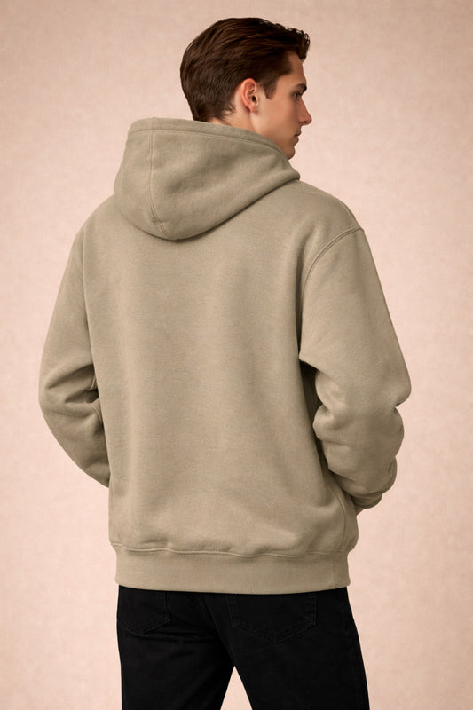 Beige hoodie