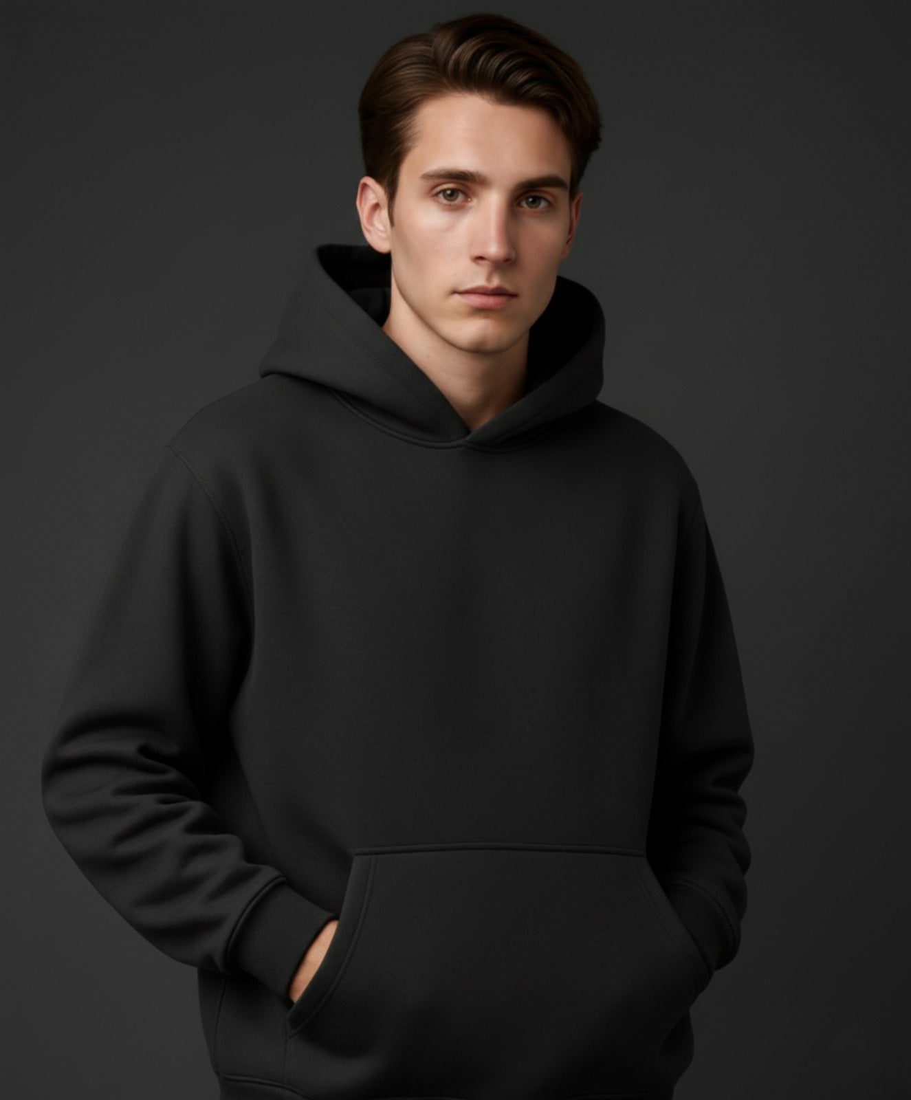 Black hoodie