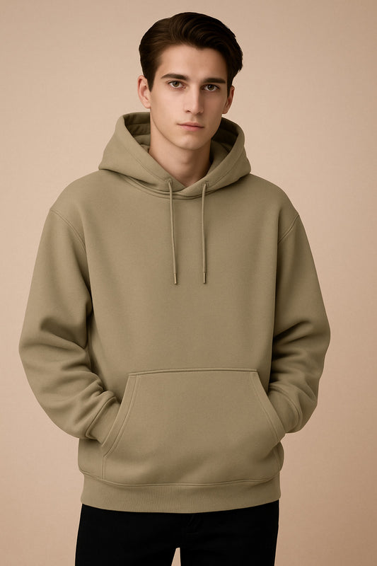 Beige hoodie