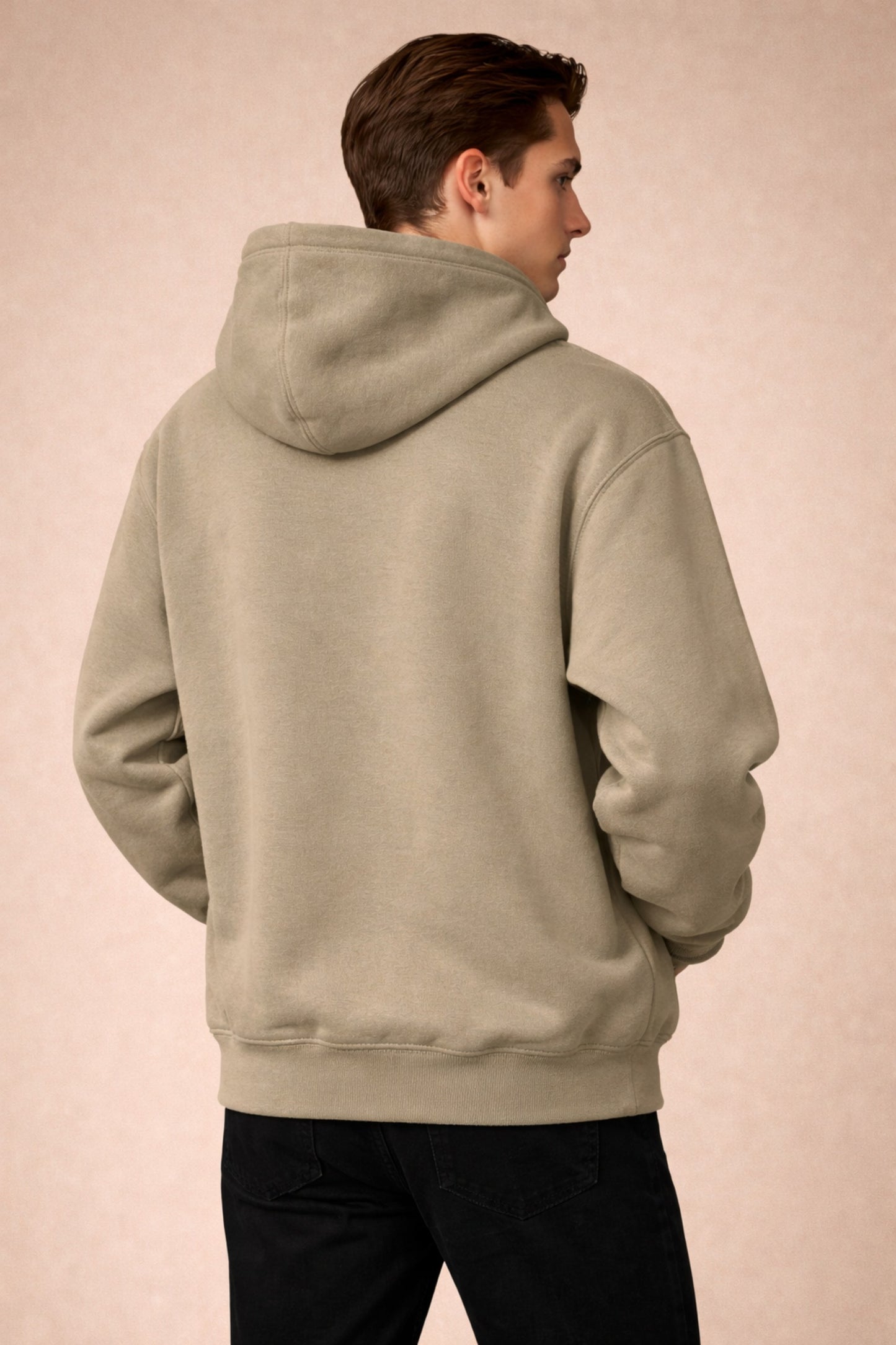 Beige hoodie