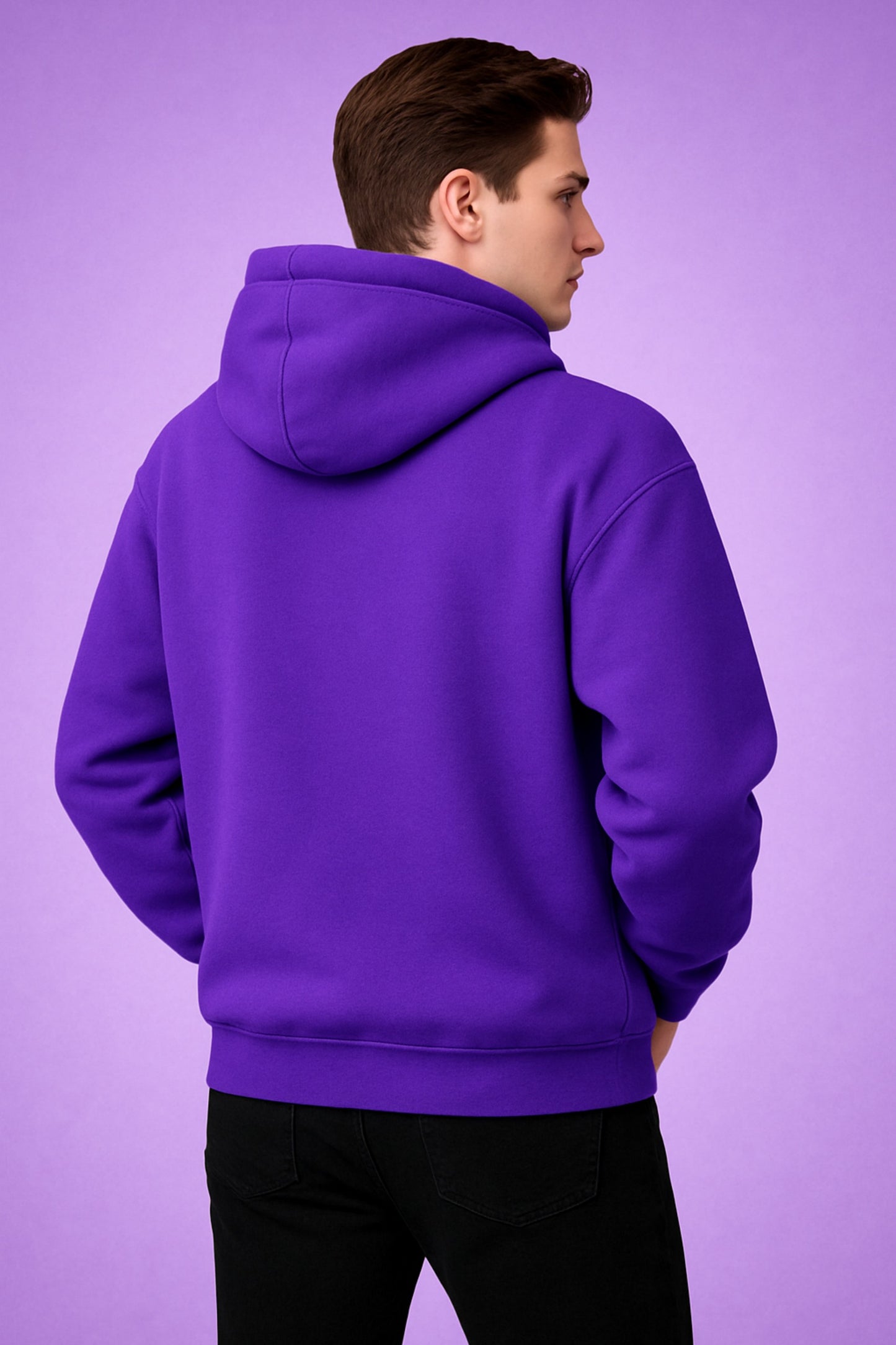Purple hoodie