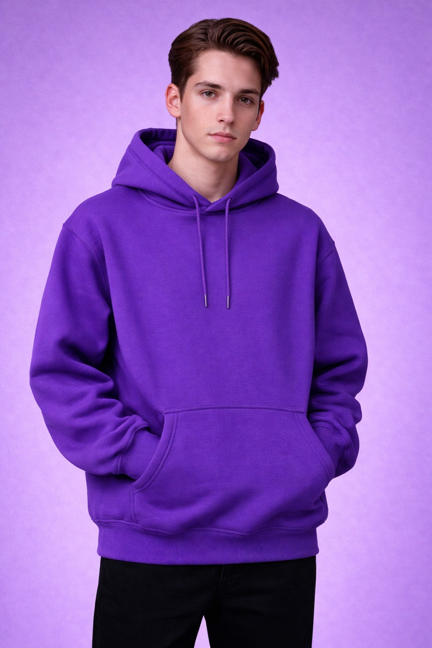 Purple hoodie
