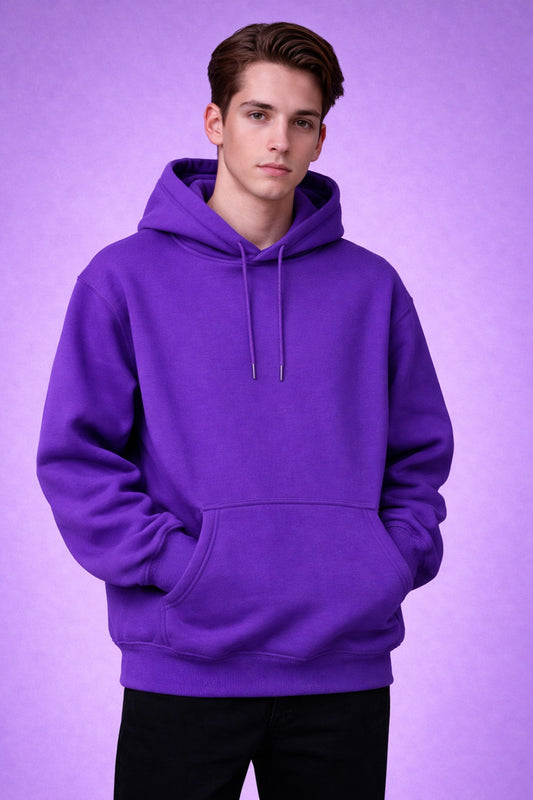 Purple hoodie